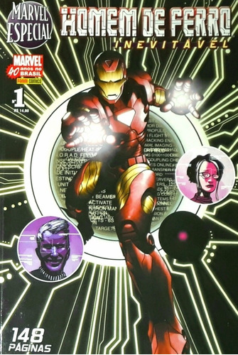 1 Hq Marvel Especial 1 Homem Ferro Inevitápvel 2007 