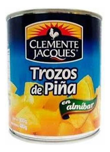 Piña Clemente Jacques En Almibar Trocitos 800 Gr
