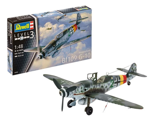 Messerschmitt Bf 109 G-10  1/48 Revell