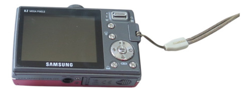 Câmera Samsung L100 Estilo Cybershot Completa Funcionando Vermelho (Usado)