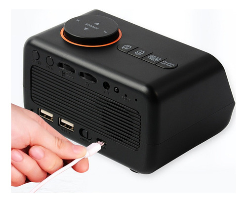 Despertador Digital Led Com Função De Rádio Fm, Higrômetro