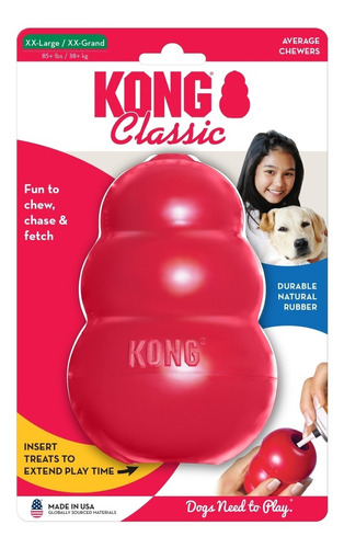 Kong Classic Xxl +38kg Juguete De Goma Para Perros Gigantes