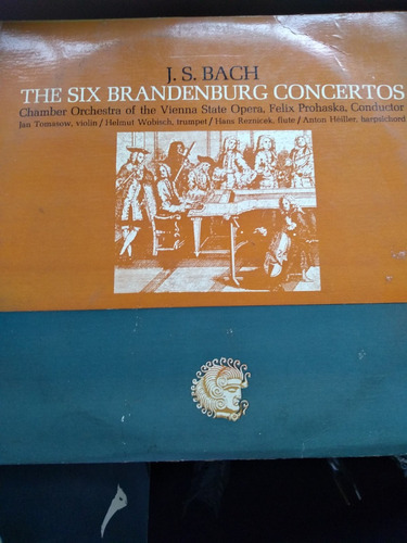 Vinilo The Six Brandenburg Concertos F. Prohaska