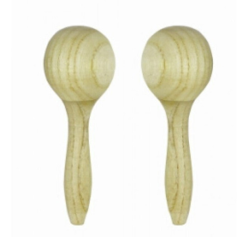 Maracas De Madera Economicas Por Par 