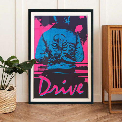 Cuadro 60x40 Peliculas - Drive - Pop Art Cine