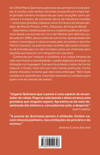 Assombros Cotidianos: Antologia, De Mario Quintana. Editorial Alfaguara, Capa Mole, Edição 1 Em Português, 2024