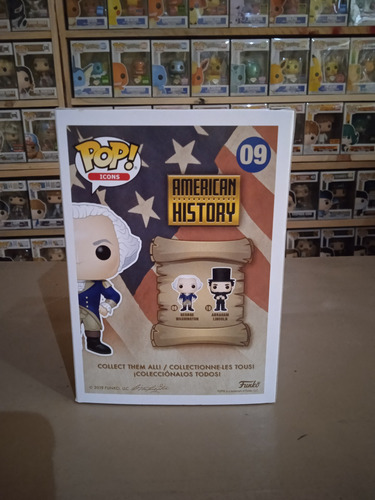 Funko Pop George Washington Nuevo Original Disponible