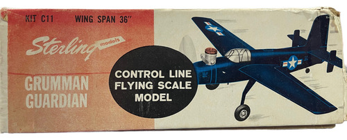 Kit Aeromodelo Grumman Guardian Vcc Escala Carrier Sterling