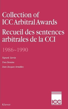 Libro Collection Of Icc Arbitral Awards 1986 - 1990 : Rec...