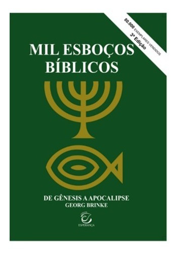 Livro Mil Esboços Bíblicos | Georg Brinke