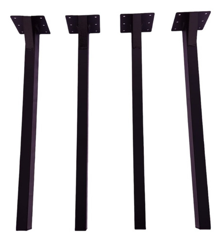 Kit 04 Suportes Mão Francesa 60 Cm Para Bancada Balcão E Pia
