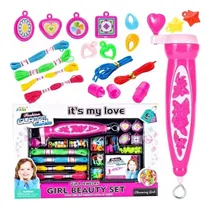 Comprar Juego De Cuentas Kit Para Armar Collares , Pulseras Y Trenza