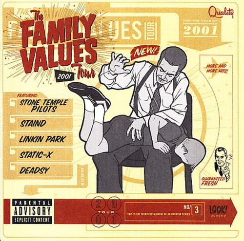 The Family Values Cd Tour 2001 Como Nuevo Caja Rota