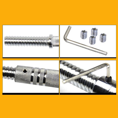 Conector De Barra De Mancuernas Estándar Extensor Los 40cm