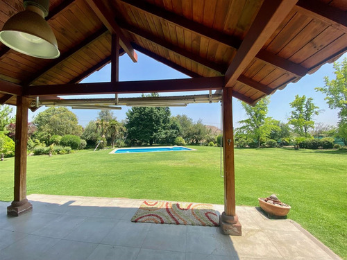Hermosa Casa E Parcela 5000m2 En Condominio 4 D Más Serv.