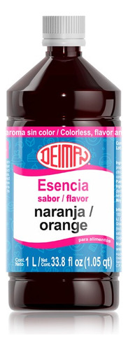 Esencia Saborizante Naranja 1 Litro