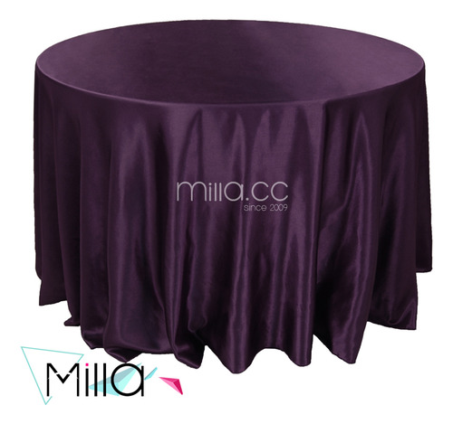 Mantel Redondo De 120 Pulgadas Para Bodas