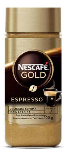Café Nescafé Gold Espresso 100gr