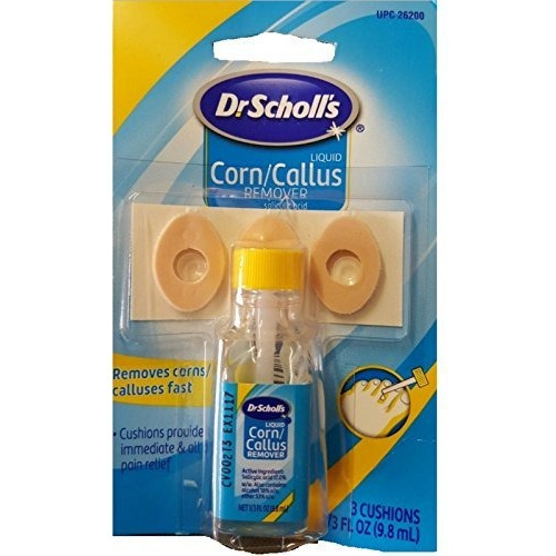 Paquete Especial De 5 Dr. Scholls Maíz / Insensible Rem Líqu