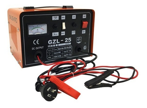 Cargador De Bateria 25 Amp Gzl-25 12v-24v 20-250 Ah Kushiro 