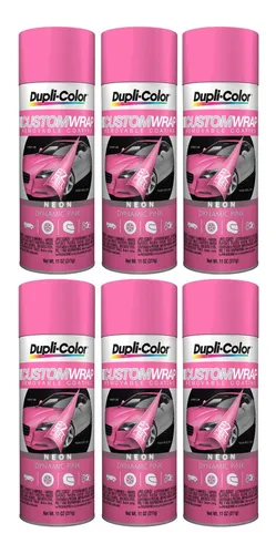 comprar Paq 6 Pinturas Para Auto Color Rosa Neon Spray Dupli-color