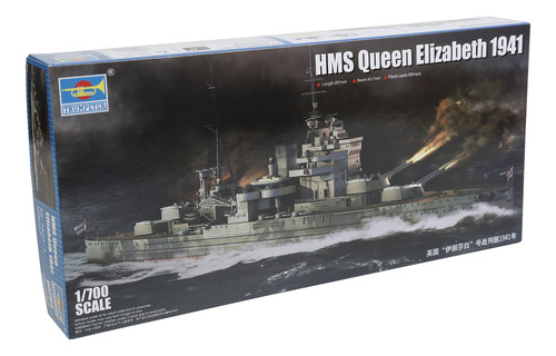 Trumpeter Hms Queen Elizabeth Modelo Kit Escala