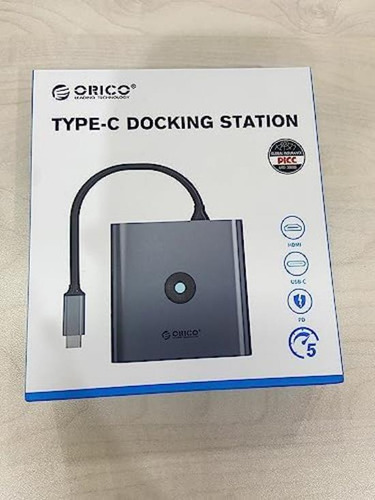 Orico Usb C Docking Station, Concentrador Usb C 6 En 1 Con H