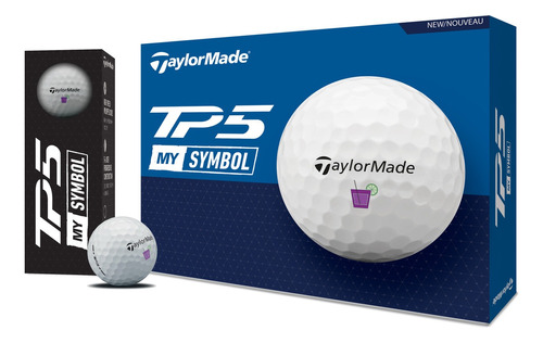 Pelotas Taylormade Golf Tp5 My Symbol X 12
