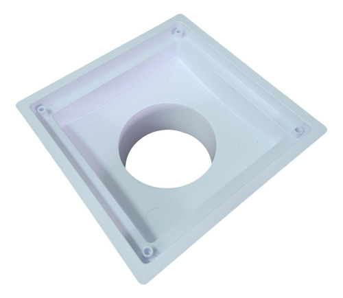 Embudo Pluvial Vertical 22x22cm Salida 110 Pvc Rej Reforzada