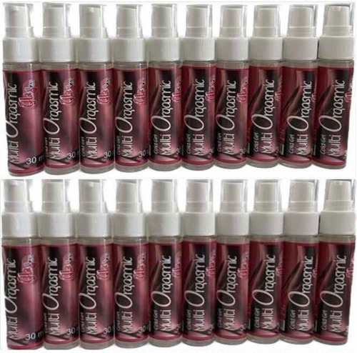 20 Pack Gel Multiorgásmico Femenino Hot Sex De 30ml