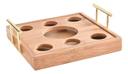 Soporte De Vidrio Para Bebidas, Soporte De Cuadrado