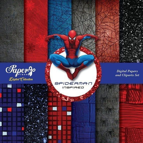Papeles Fondos Digitales - Spiderman Paper Place