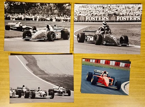 Fotos Antiguas Traverso Maldonado F1 Schumacher Fontana !! (Usado)