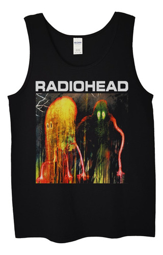 Polera Musculosa Radiohead King Of Limbs Rock Abominatron