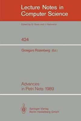 Libro Advances In Petri Nets 1989 -                     ...
