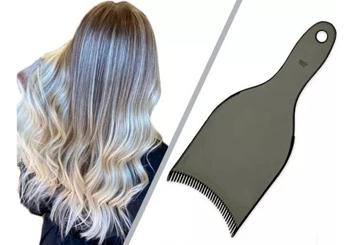 Plaquete Com Dentes Para Luzes Mechas Reflexos E Platinado