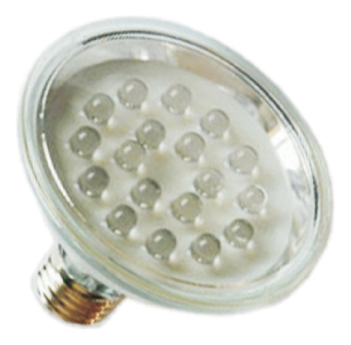 Kit 4 Lampadas Led Par20 18 Leds 0,9w Vermelha 127v E27