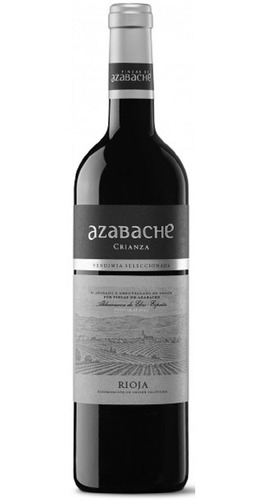 Vino Tinto Azabache Crianza Rioja 750 Ml