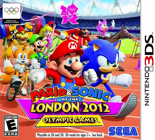 Mario & Sonic At The London 2012 Olimpic Games Para 3ds