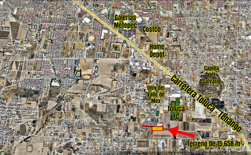 Terreno En Venta De 15,658 Metros Cuadrados