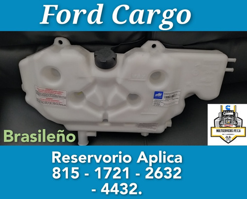 Envase Reservorio Con Tapa Cargo 815- 1721- 2632.