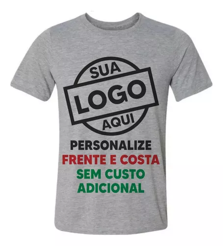 Camisetas personalizadas para homens/mulheres desenhe sua própria