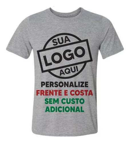 Camisetas personalizadas para homens/mulheres desenhe sua própria