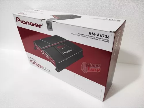 Amplificador Pioneer GM-A6704 1000W - Hola Compras