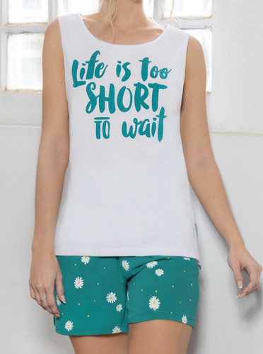 Oferta Pijama Verano Mujer Lencatex Liquidación Segunda