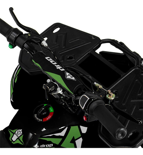 Quadriciclo Elétrico Drop Utility 1000w Bat. De Lítio Verde