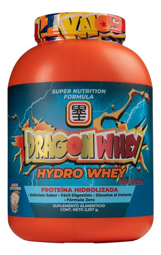 Proteina Myo Vector Dragon Whey Hydro Whey 5 Lbs 74 Servs Sabor Chocolate