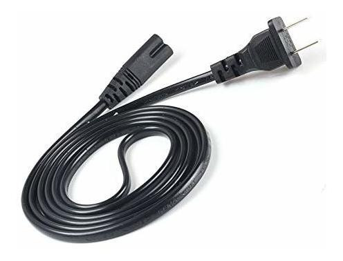 2prong 18awg Printer Power Cord Cable Para Hp Officejet X0