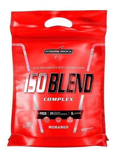 Iso Blend - Morango - 907g - Integral Médica