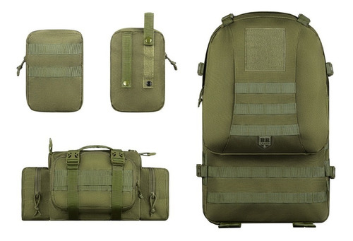 Mochila Tática Desmontável Modular Notebook Brforce Original